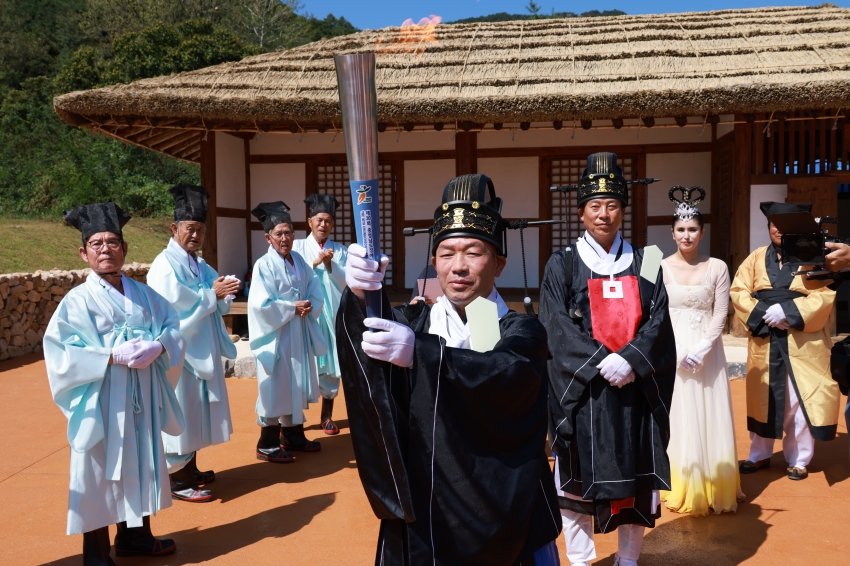 충남 장애인 체육대회 성화 채화식_1