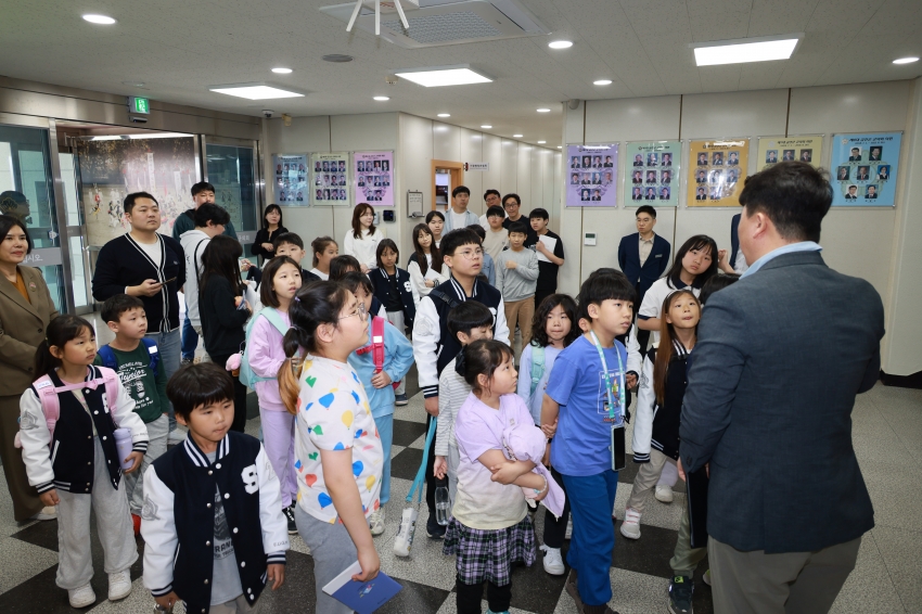 군북면 상곡초등학교 방문 기념_2
