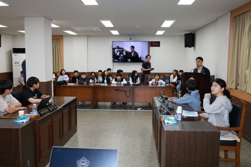 군북면 상곡초등학교 방문 기념_3