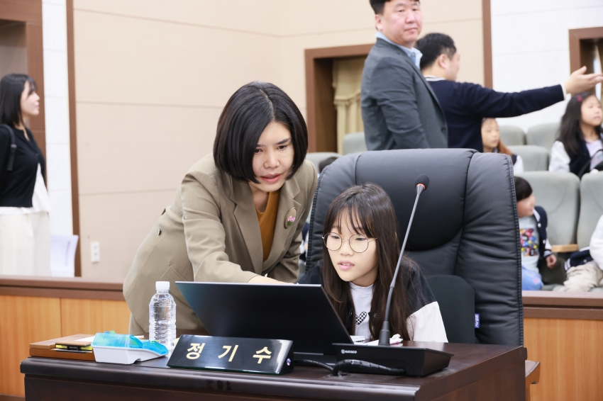 군북면 상곡초등학교 방문 기념_5