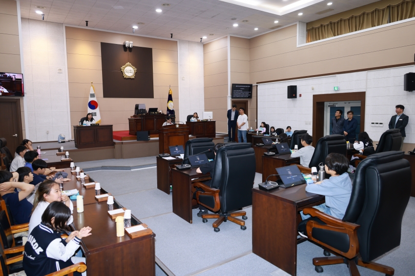 군북면 상곡초등학교 방문 기념_8