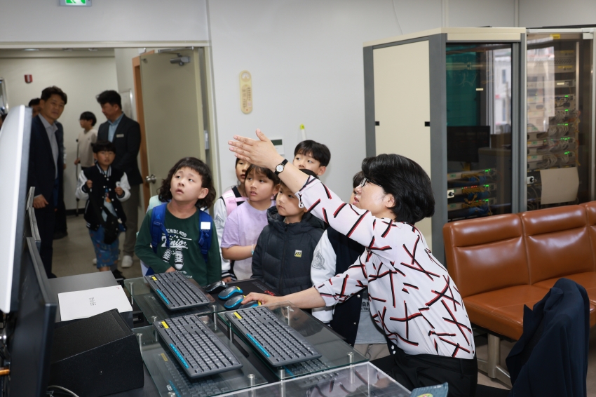 군북면 상곡초등학교 방문 기념_9